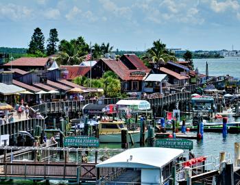 John's Pass Village and Boardwalk in Redington Beach